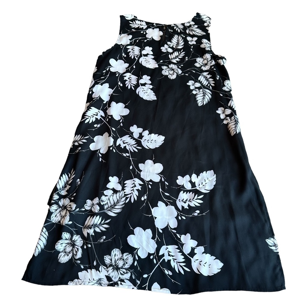 VINCE CAMUTO floral sleeveless dress L NWT - Picture 2 of 9